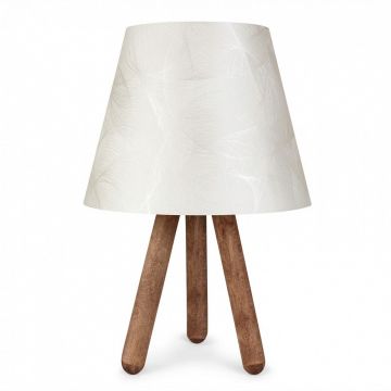 Lampa de masa, Opviq, 780SGN1663, Alb/Maro