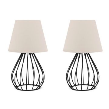 Lampa de masa, Insignio, 780SGN1875, PVC, Crem