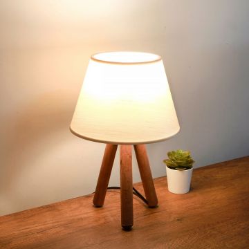 Lampa de masa, Opviq, 780SGN4496, Crem