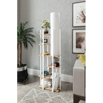 Lampadar, FullHouse, 390FLH2156, PAL, Alb / Natural