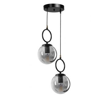 Lustra, Stala, 846STL2818, Metal, Negru