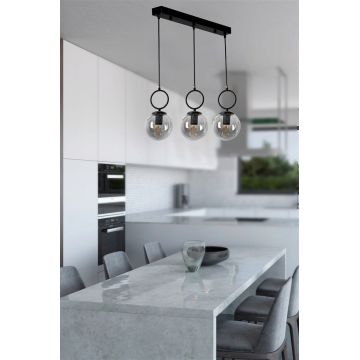 Lustra, Stala, 846STL2822, Metal, Negru