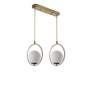 Lustra, Stala, 846STL2849, Metal, Alb / Cupru