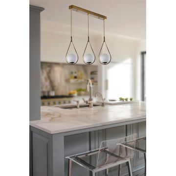 Lustra, Stala, 846STL2871, Metal, Alb / Cupru