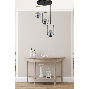 Lustra, Stala, 846STL2882, Metal, Negru