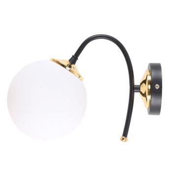 AplicÄde perete alb-negru Ã¸ 15 cm Yoyo âu0080Squid Lighting