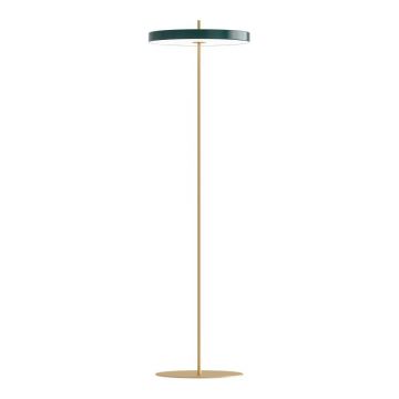 Lampadar verde Ã®nchis LED cu intensitate reglabilÄcu abajur din metal (Ã®nÄu0083lÈu009Bime 151 cm) Asteria Floor âu0080UMAGE