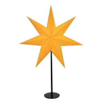 Decorațiune luminoasă de Crăciun neagră/portocalie Clara – Markslöjd