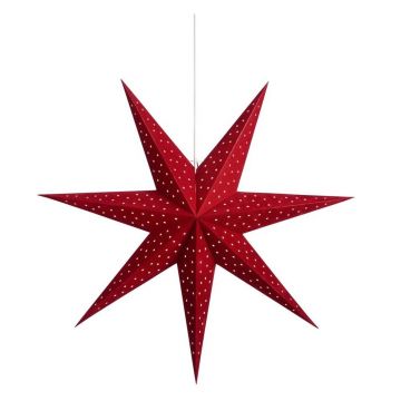 Decorațiune luminoasă de Crăciun roșie suspendată Clara – Markslöjd