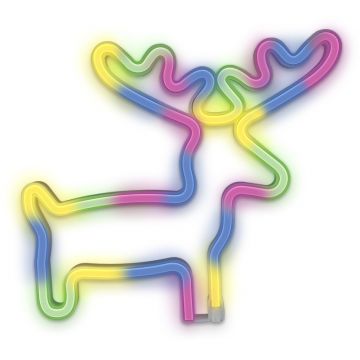 Figurina Neon ELK multicolor Bat + USB FLNE12 Forever Light