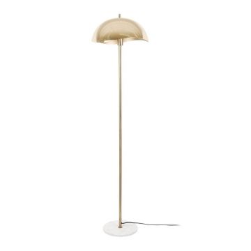 Lampadar auriu cu abajur din metal (Ã®nÄu0083lÈu009Bime 154 cm) Waved âu0080Leitmotiv