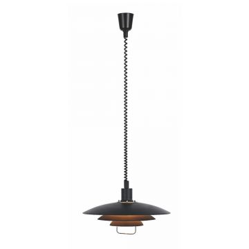 Lustră Markslöjd Kikrenes, ø 48 cm, negru