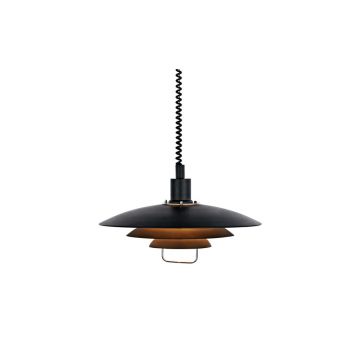 Lustră Markslöjd Kikrenes, ø 48 cm, negru