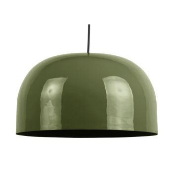 Lustră verde cu abajur din metal ø 40 cm Dome – Leitmotiv