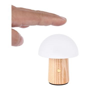 VeiozÄÃ®n culoare naturalÄLED cu intensitate reglabilÄdin lemn de frasin (Ã®nÄu0083lÈu009Bime 7 cm) Alice âu0080Gingko