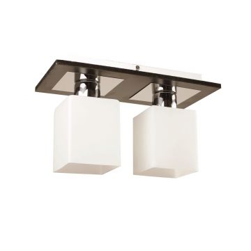 Plafoniera Andra Wenge 2xE27 60W