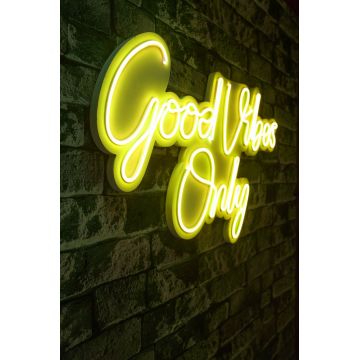 Lampa Neon Good Vibes Only 2, 37x62 cm