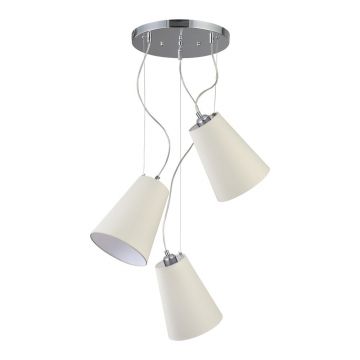 Lustră crem ø 46 cm Kasel – GTV