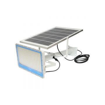 Proiector LED 400W, 6500K, cu panou solar 28W, telecomanda si baterie, 40Ah, Cod: BK69669 Echivalență: DISLG28, Breckner Germany