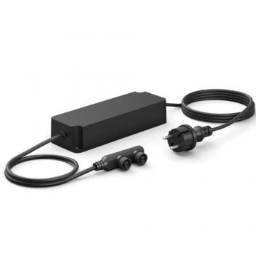 Sursa de alimentare pentru exterior Philips Hue,100W, 220-240V, IP67, cablu electric 1.5m, Negru