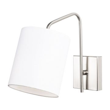 Aplică de perete albă/argintie Ve – Opviq lights