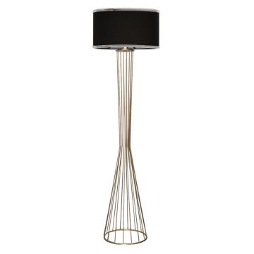 Lampadar Firdo, Negru, 38x155 cm