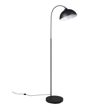 Lampadar negru cu abajur din metal (Ã®nÄu0083lÈu009Bime 170 cm) Sierra âu0080Reality