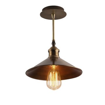 PlafonierÄbronz cu abajur din metal Ã¸ 24 cm Berceste âOpviq lights
