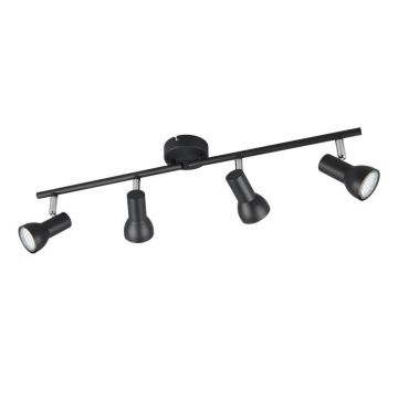 Spot negru ø 8 cm Cantar – Reality