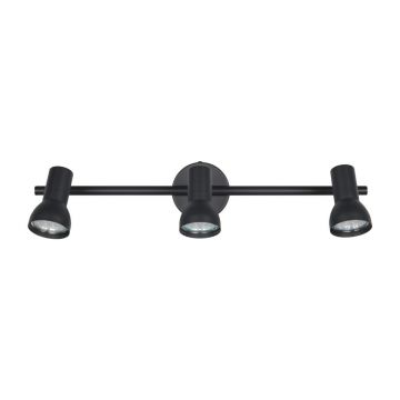 Spot negru ø 8 cm Cantar – Trio