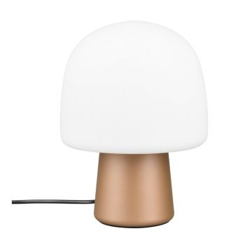 VeiozÄalbÄu0083/Ã®n culoarea bronz cu abajur din sticlÄ(Ã®nÄu0083lÈu009Bime 27 cm) Steen âu0080Trio