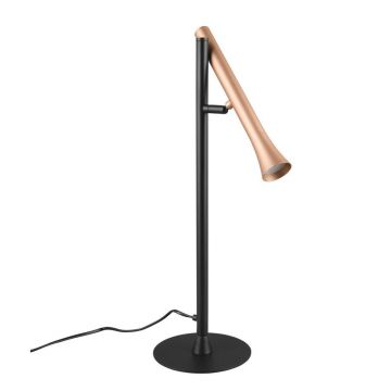 VeiozÄneagrÄu0083/aurie LED cu abajur din metal (Ã®nÄu0083lÈu009Bime 53 cm) Fiato âu0080Trio