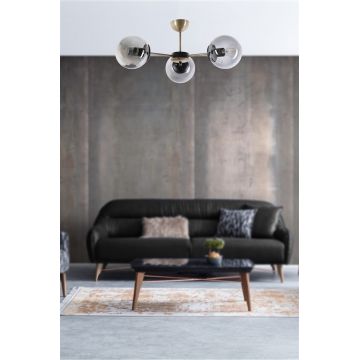 Lustra, Venus, Stala, 55 x 25 cm, 3 x E27, 60W, cupru/fumuriu