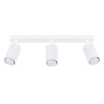 Plafonieră albă 6,5x45 cm Gleam – Nice Lamps
