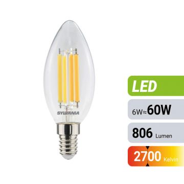 Bec Led Cu Filament 3,5/9,7 cm