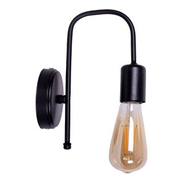 Aplica de perete cu 1 lumina Habni Pako World Negru 20x20x25 cm
