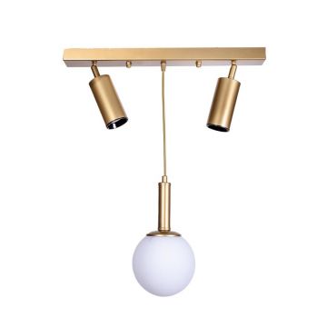 Lustra Barten Pako World Auriu 45x30x45 cm