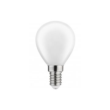 Bec LED E14, cu lumină albă caldă 4 W – GTV