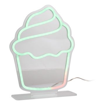 Decorațiune luminoasă neon LED 5 W Colour Changing Cupcake – Leitmotiv
