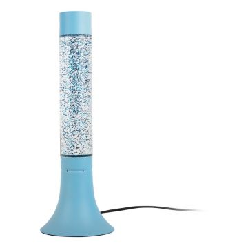 Veioză albastră cu abajur din sticlă (înălțime 37,5 cm) Astro Glittler – Leitmotiv