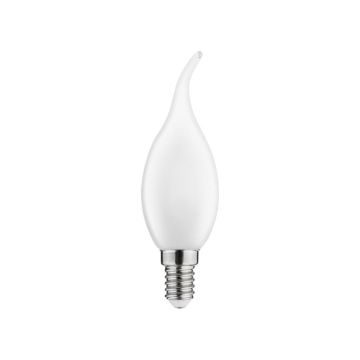 Bec LED E14, cu lumină albă caldă 4 W – GTV