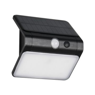 Corp de iluminat pentru exterior LED, de perete, solar (înălțime 12 cm) Olinda – Trio