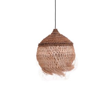 Lustra Fiorine abaca, Natural, 35x35x45 cm