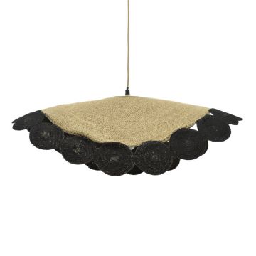 Lustra Kono, Natural-negru, 70x70x100 cm
