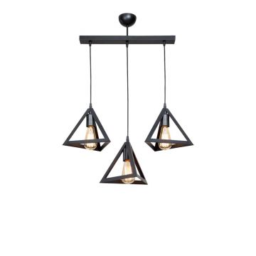Lustra Lich, Negru, 60x24x75 cm