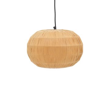 Lustra Ozelia maro din hartie presata si fier, 33x33x122 cm
