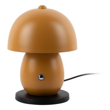 Veioză galben ocru LED cu abajur din metal (înălțime 18 cm) Mono LED – Leitmotiv