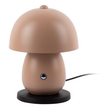 Veioză maro deschis LED cu abajur din metal (înălțime 18 cm) Mono LED – Leitmotiv