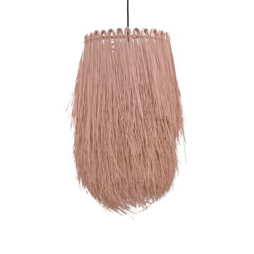 Lampa Boho Dreco, Pako World, E27, Ratan, Natural, 32x32x52 cm