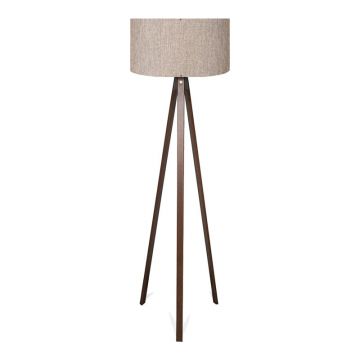 Lampa de podea PWL-1059, de nisip/bej-nuc, D38x140 cm